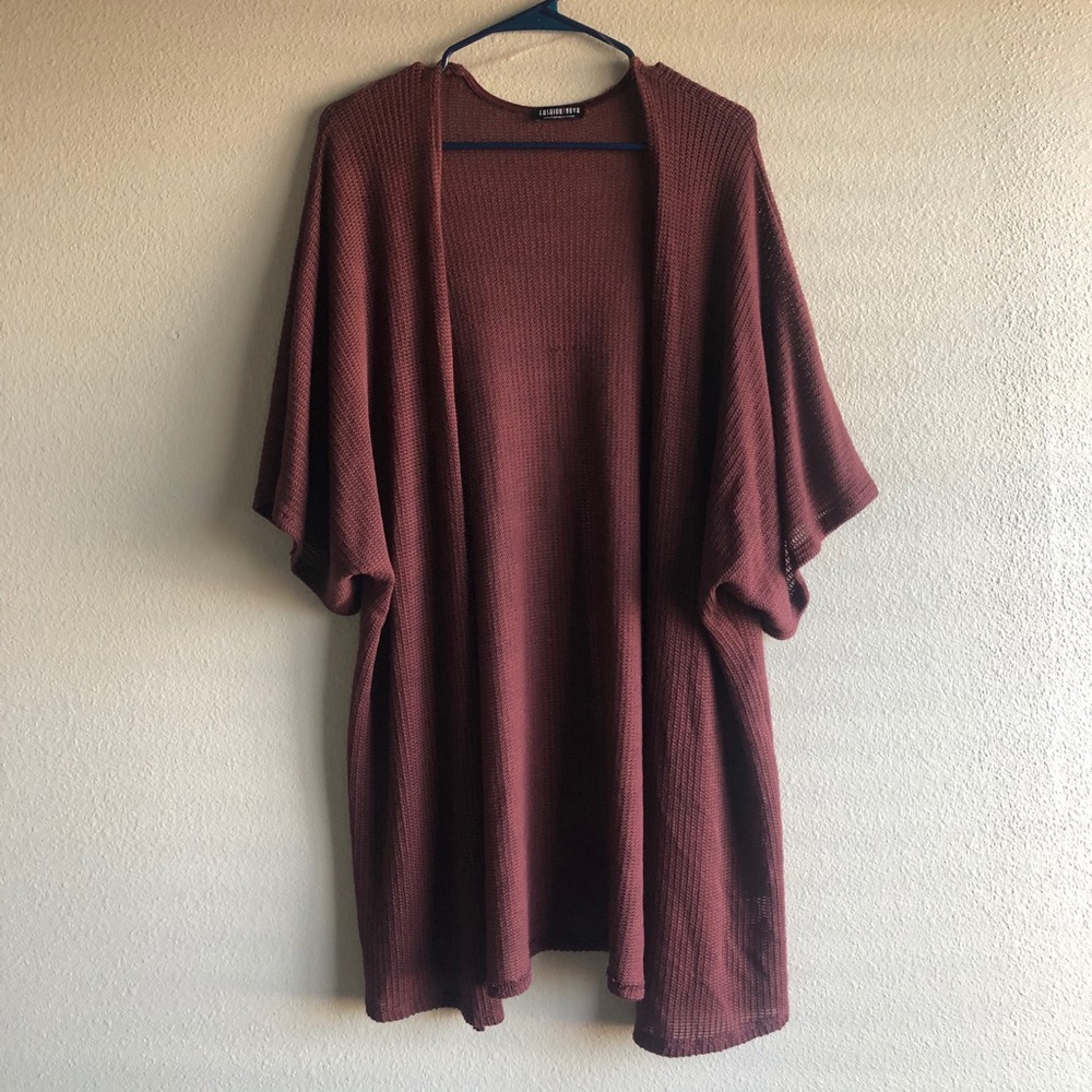 Fashion Nova Bat winged Cardigan
